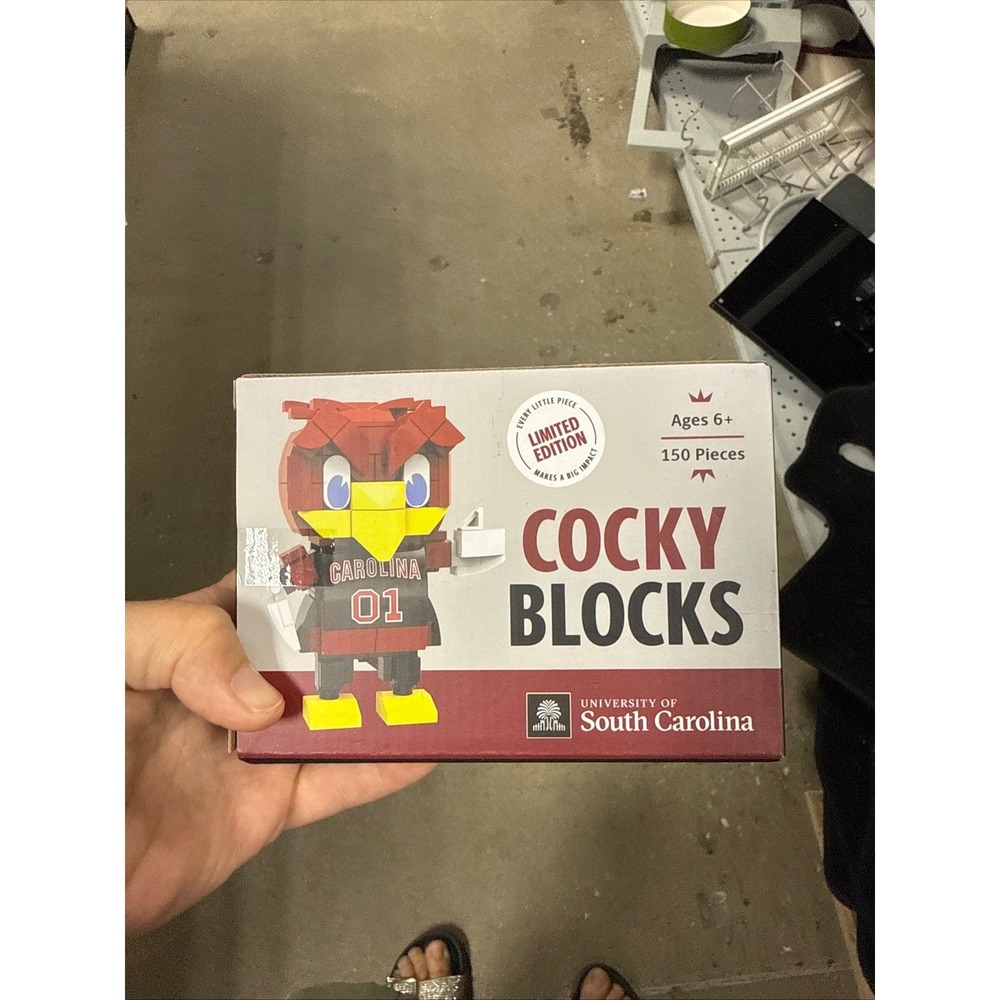 USC Gamecocks Cocky Blocks Building Set Limited Edition 2025 Give 4 Garnet NEW